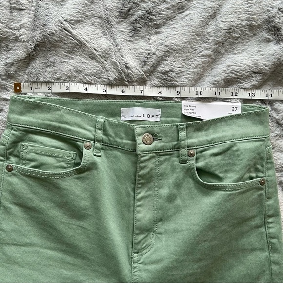 LOFT high rise skinny jeans NWT - Picture 6 of 6
